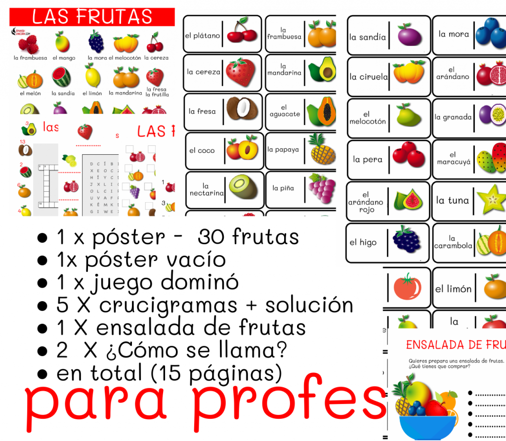 Lista 78 Imagen Fruta Con E En Español Lleno 2678