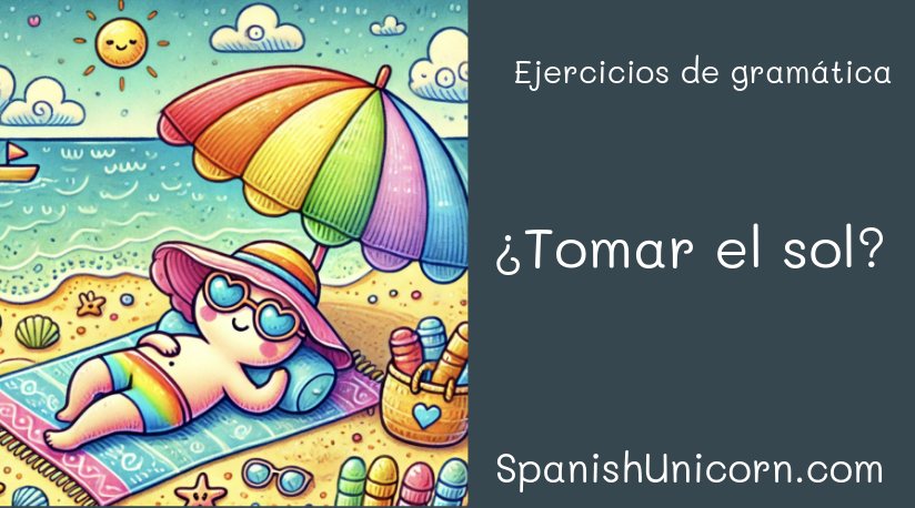 ¿Tomar el sol?