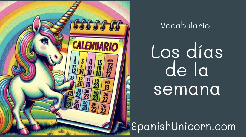 Los días de la semana en español