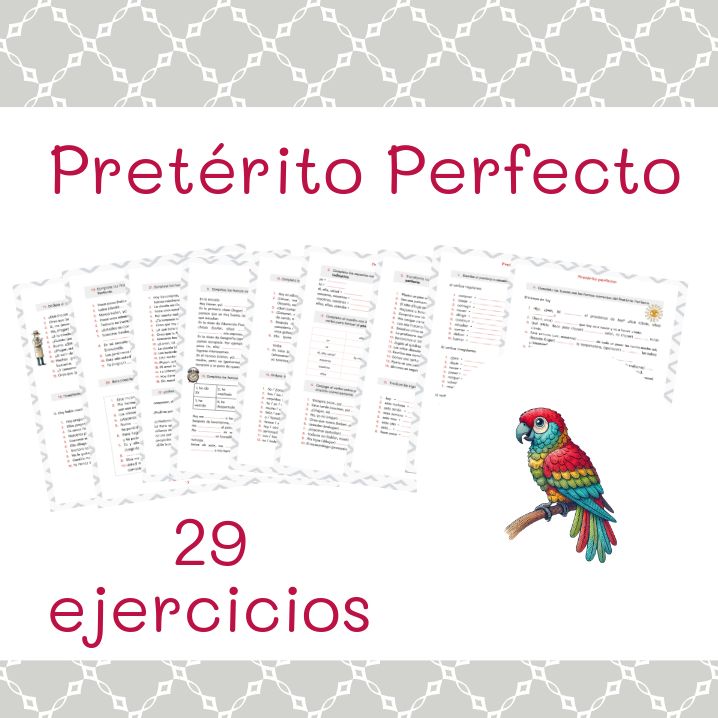 Pretérito perfecto ejercicios